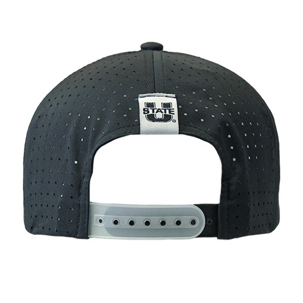 Script Aggies Black Rope Perforation Cap